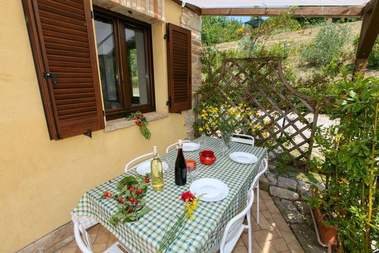 Вилла Agriturismo Il Sentiero Montalto delle Marche Экстерьер фото